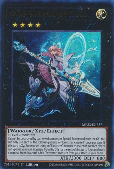 Exosister Kaspitell (25th Anniversary Tin: Dueling Heroes Mega Pack) Light Play 1st Edition