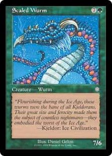 Scaled Wurm (Battle Royale Box Set) Light Play - Nick Nack's Full Frontal Attack