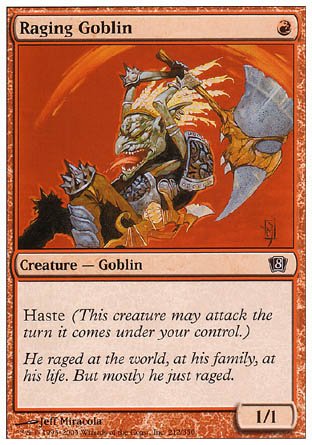 Raging Goblin (8th Edition) Near Mint - Nick Nack's Full Frontal Attack
