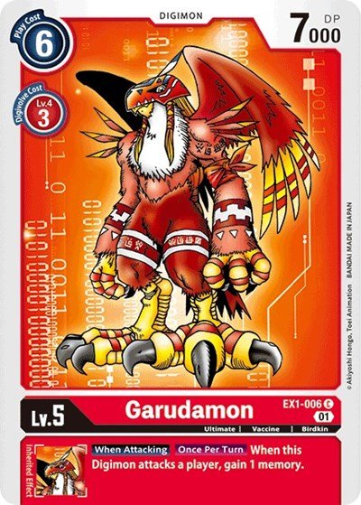 Garudamon (Classic Collection) Near Mint - Nick Nack's Full Frontal Attack