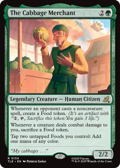 The Cabbage Merchant (Avatar: The Last Airbender: Eternal-Legal) Near Mint