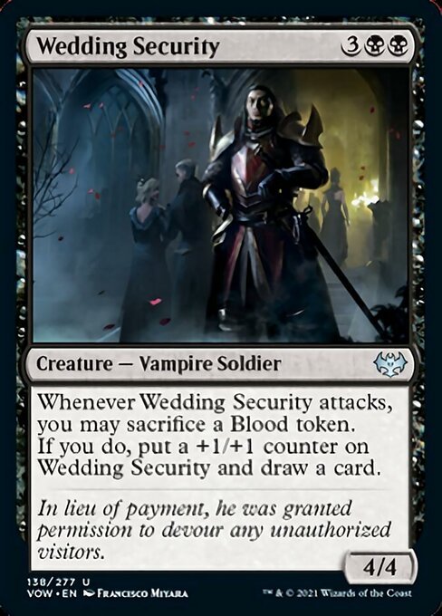 Wedding Security (Innistrad: Crimson Vow) Near Mint - Nick Nack's Full Frontal Attack