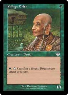 Village Elder (Battle Royale Box Set) Light Play - Nick Nack's Full Frontal Attack