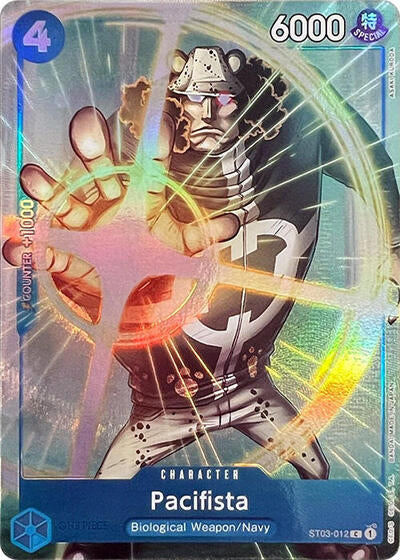 Pacifista (Premium Card Collection -Best Selection Vol. 1-) (One Piece Promotion Cards) Near Mint Foil