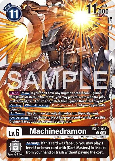 Machinedramon (Sinister Order) Near Mint Foil - Nick Nack's Full Frontal Attack