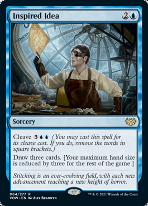 Inspired Idea (Innistrad: Crimson Vow) Near Mint - Nick Nack's Full Frontal Attack
