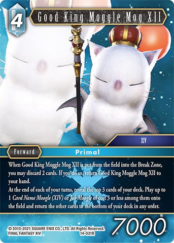 Good King Moggle Mog XII [Opus XIV: Crystal Abyss]