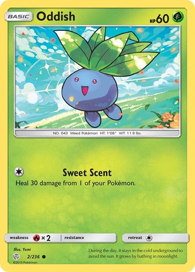 Oddish (SM - Cosmic Eclipse) Near Mint