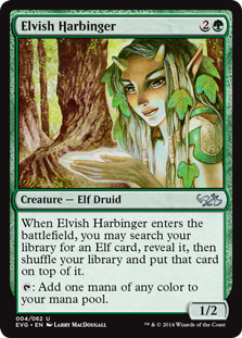 Elvish Harbinger (Duel Decks Anthology: Elves vs Goblins) Near Mint