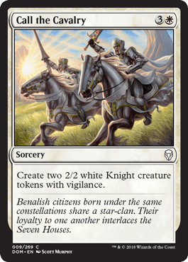 Call the Cavalry (Dominaria) Near Mint - Nick Nack's Full Frontal Attack