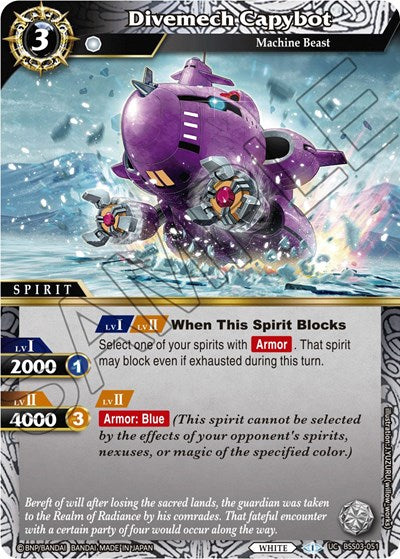 Divemech Capybot (Aquatic Invaders) Near Mint