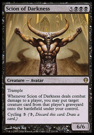 Scion of Darkness (Archenemy) Near Mint - Nick Nack's Full Frontal Attack