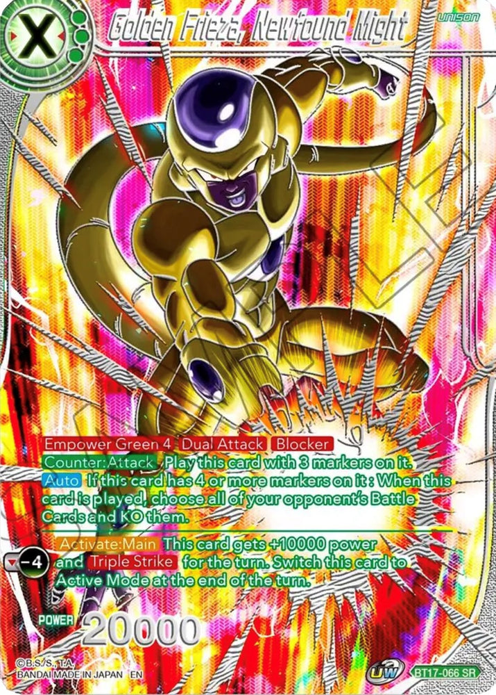 Golden Frieza, Newfound Might (BT17-066) [Collector's Selection Vol. 3]