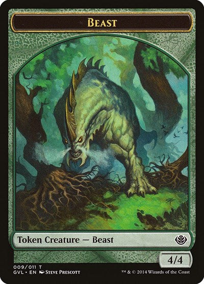 Beast Token (009) (Duel Decks: Anthology) Near Mint