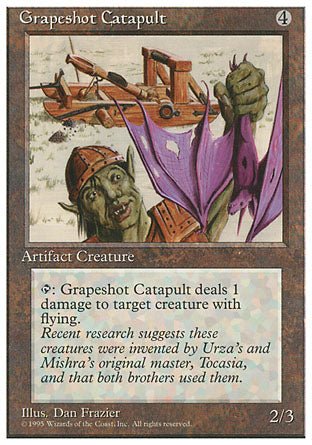 Grapeshot Catapult (4th Edition) Light Play - Nick Nack's Full Frontal Attack