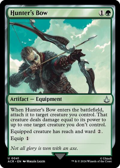 Hunter's Bow (Universes Beyond: Assassin's Creed) Near Mint - Nick Nack's Full Frontal Attack