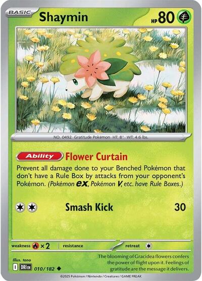 Shaymin - 010 (SV10: Destined Rivals) Near Mint