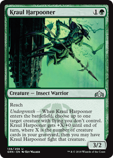 Kraul Harpooner (Guilds of Ravnica) Near Mint - Nick Nack's Full Frontal Attack