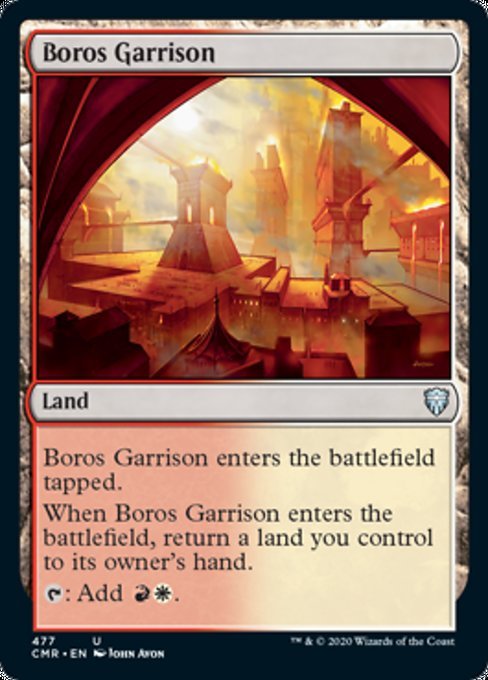 Boros Garrison (Commander 2020 Commander Legends) Near Mint - Nick Nack's Full Frontal Attack