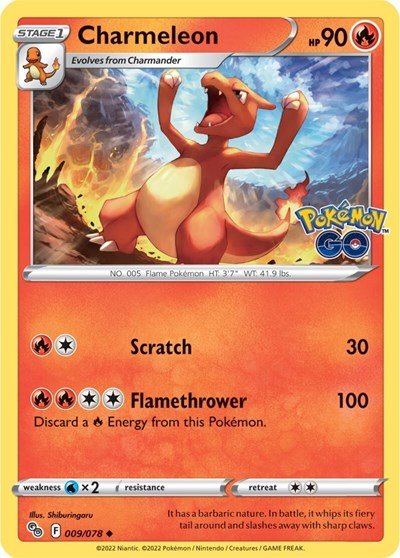 Charmeleon (Pokemon GO) Near Mint - Nick Nack's Full Frontal Attack