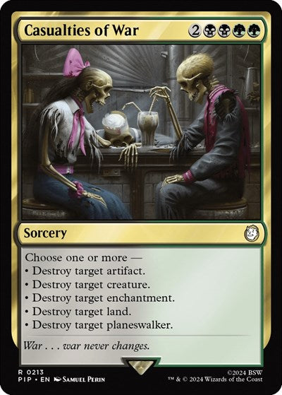 Casualties of War (Universes Beyond: Fallout) Near Mint Foil