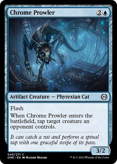 Chrome Prowler (Phyrexia: All Will Be One) Near Mint - Nick Nack's Full Frontal Attack