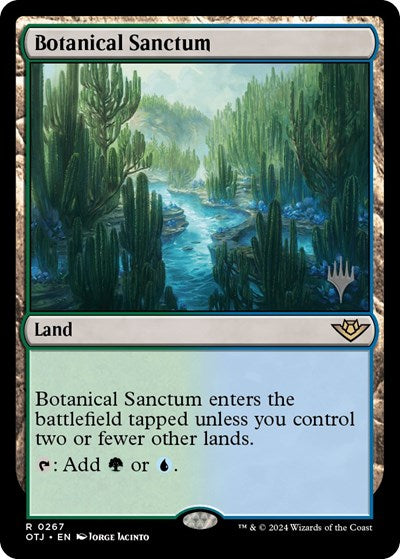 Botanical Sanctum (Promo Pack: Outlaws of Thunder Junction) Near Mint