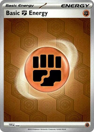 Basic Fighting Energy (SV: Shrouded Fable) Near Mint Reverse Holofoil - Nick Nack's Full Frontal Attack