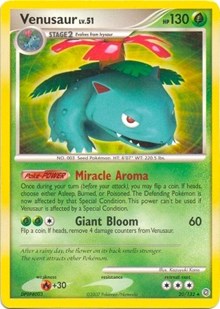 Venusaur (Secret Wonders) (Deck Exclusives) Light Play
