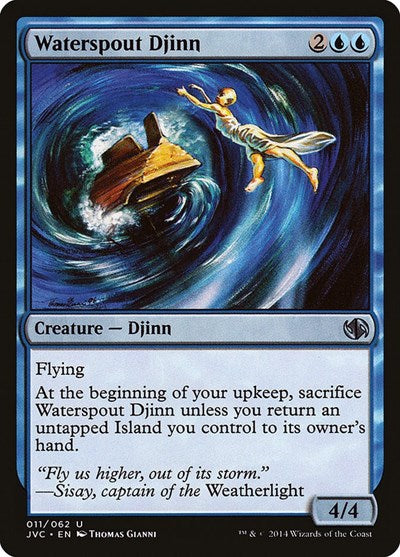 Waterspout Djinn (Duel Decks: Anthology) Near Mint