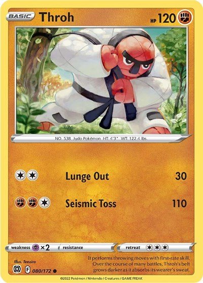 Throh (SWSH09: Brilliant Stars) Near Mint - Nick Nack's Full Frontal Attack