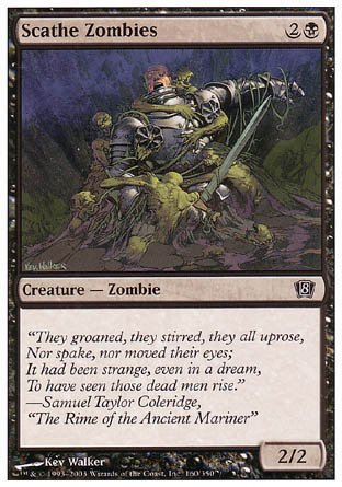 Scathe Zombies (8th Edition) Near Mint - Nick Nack's Full Frontal Attack