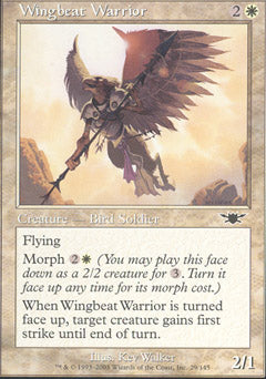 Wingbeat Warrior (Legions) Medium Play