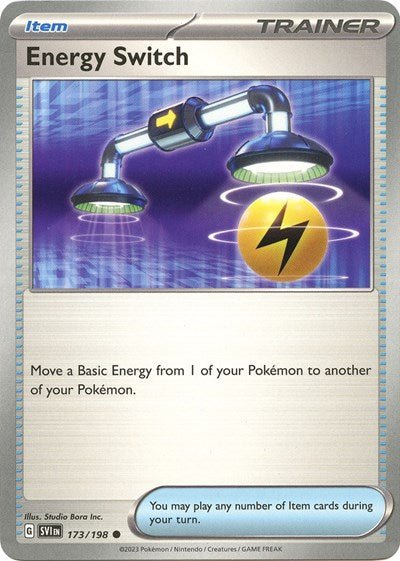 Energy Switch (Scarlet and Violet: Base Set) Near Mint - Nick Nack's Full Frontal Attack