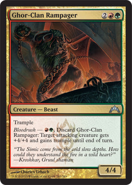 Ghor-Clan Rampager (Gatecrash) Near Mint