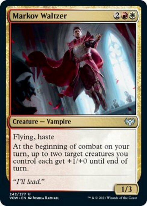 Markov Waltzer (Innistrad: Crimson Vow) Near Mint - Nick Nack's Full Frontal Attack