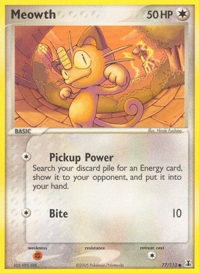 Meowth (Delta Species) Light Play - Nick Nack's Full Frontal Attack