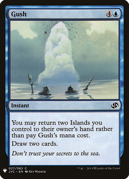 Gush (Mystery Booster) Near Mint - Nick Nack's Full Frontal Attack