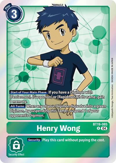 Henry Wong (Release Special Booster 2.5) Medium Play Foil