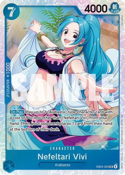 Nefeltari Vivi (The Azure Sea's Seven) Near Mint Foil