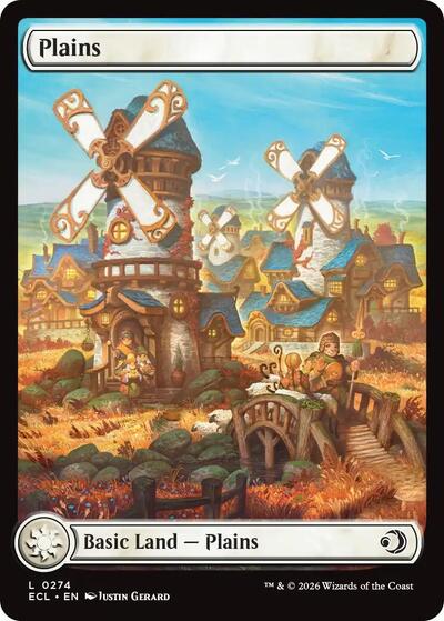 Plains (0274) (Lorwyn Eclipsed) Near Mint - Nick Nack's Full Frontal Attack