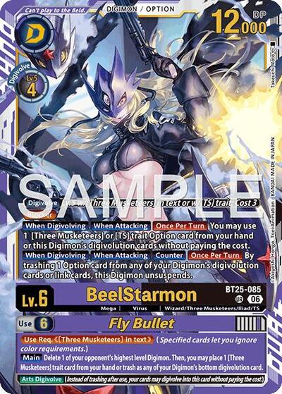 BeelStarmon // Fly Bullet (Dual Revolution Booster) Near Mint Foil