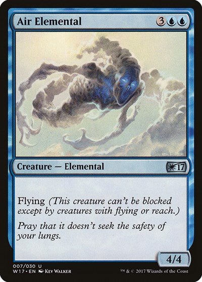 Air Elemental (Welcome Deck 2017) Near Mint - Nick Nack's Full Frontal Attack