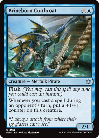 Brineborn Cutthroat (Foundations) Near Mint