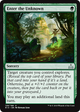Enter the Unknown (Rivals of Ixalan) Near Mint - Nick Nack's Full Frontal Attack