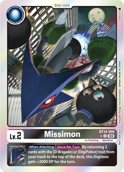 Missimon (Blast Ace Box Promotion Pack) (Blast Ace) Near Mint Foil - Nick Nack's Full Frontal Attack