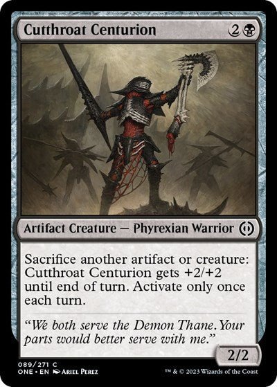 Cutthroat Centurion (Phyrexia: All Will Be One) Near Mint - Nick Nack's Full Frontal Attack
