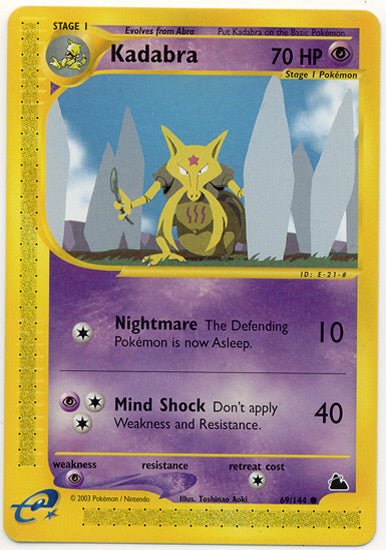 Kadabra (Skyridge) Light Play