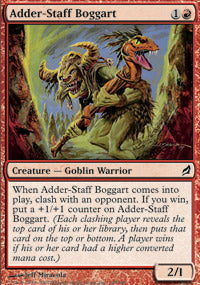 Adder-Staff Boggart (Lorwyn) Light Play