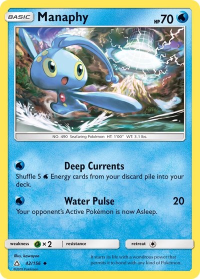 Manaphy (SM - Ultra Prism) Medium Play